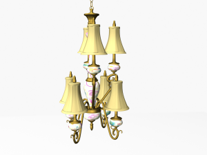 classic chandelier 3D Модель
