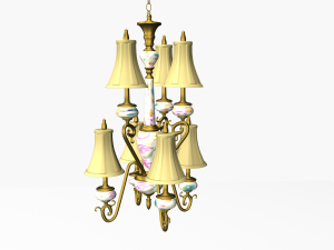 classic chandelier 3D Модель