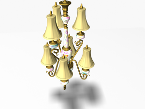 classic chandelier 3D Модель