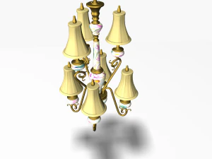 classic chandelier 3D Model