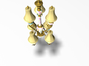 classic chandelier 3D Модель