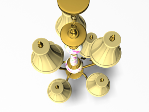 classic chandelier 3D Модель
