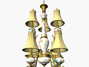 classic chandelier 3D Модель