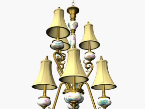 classic chandelier 3D Модель
