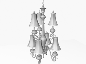 classic chandelier 3D Модель