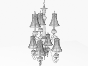 classic chandelier 3D Модель