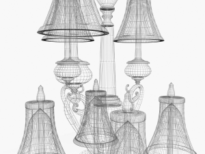 classic chandelier 3D Модель