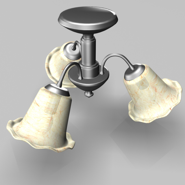 ceiling light 3D 모델 .c4d .max .obj .3ds .fbx .stl .blend 
