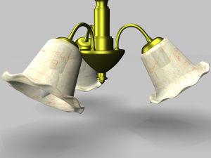 ceiling light 3D 모델