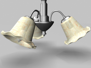 ceiling light 3D 모델