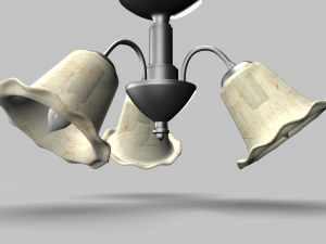 ceiling light 3D 모델