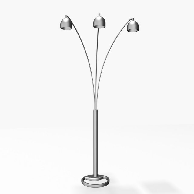 floor lamp s3 3D Model .c4d .max .obj .3ds .fbx .stl .blend 