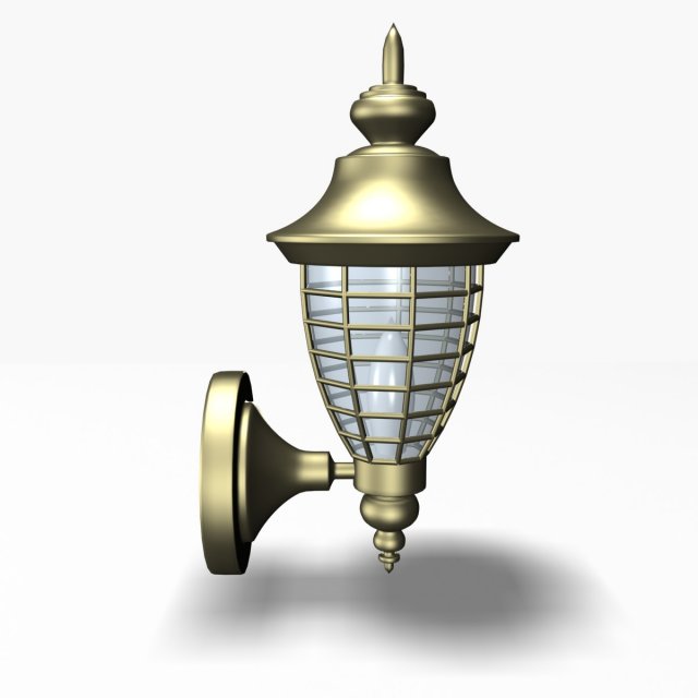 outdoor lamp 01 Modello 3D .c4d .max .obj .3ds .fbx .stl .blend