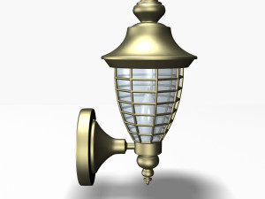 outdoor lamp 01 3D Модель