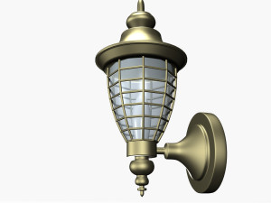 outdoor lamp 01 Modello 3D