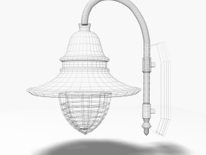 outdoor light n1 3D Model