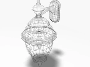 户外灯n2 3D 模型