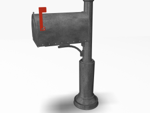 mail box Modelo 3D