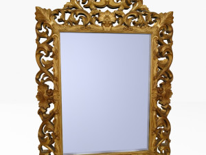 antique mirror z1 3D Model