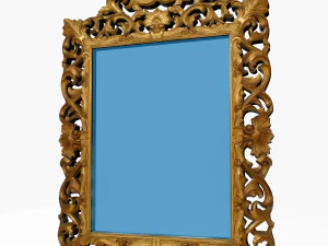 antique mirror z1 3D Model