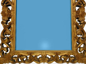 antique mirror z1 Modelo 3D