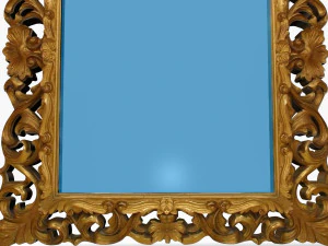 antique mirror z1 3D Model