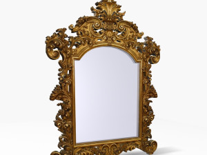 antique mirror z2 3D 모델