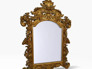 antique mirror z2 3D Model