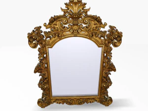 antique mirror z2 3D Model