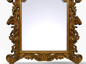 antique mirror z2 3D Model