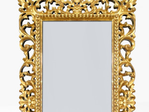 antique mirror z3 Modello 3D