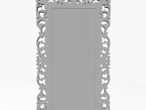 antique mirror z3 Modello 3D