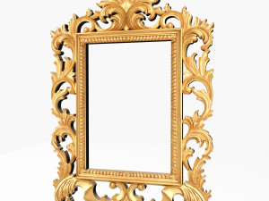 antique mirror z4 Modèle 3D