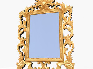 antique mirror z4 Modèle 3D