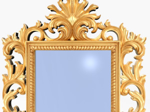 antique mirror z4 Modèle 3D