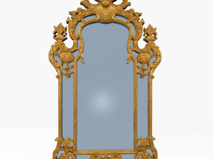 antique mirror z5 3D Model