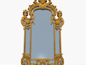 antique mirror z5 3D 模型