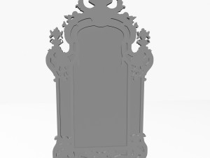 antique mirror z5 3D 模型
