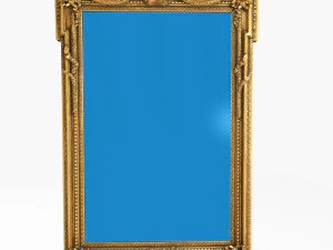 antique mirror z6 3D Model