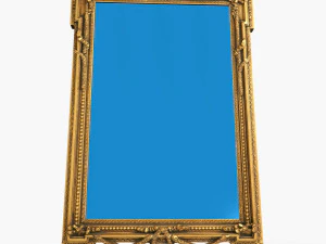 antique mirror z6 3D Model