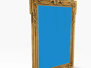 antique mirror z6 3D Model