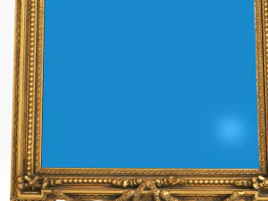antique mirror z6 3D Model