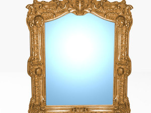 antique mirror 3D Model