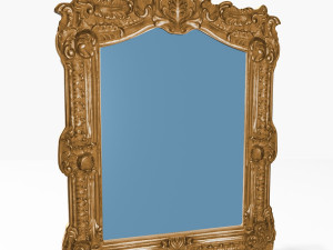 antique mirror 3D Model