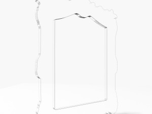 antique mirror 3D Model