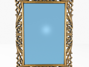 antique mirror 3D Модель