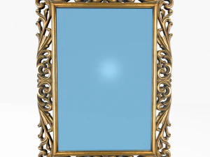 антикварне дзеркало 3D Модель