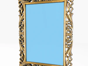 espelho antigo Modelo 3D