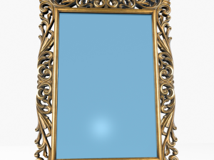 antique mirror 3D Модель