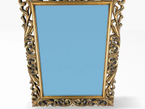 espelho antigo Modelo 3D